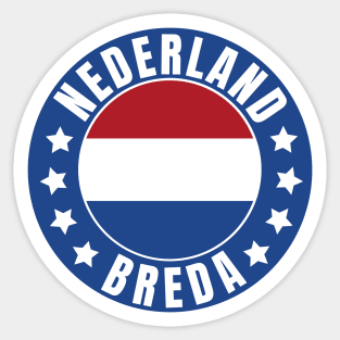 Breda Sticker